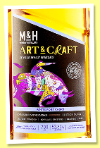 M&H 2019/2023 'White Port Casks' (53.6%, OB, Art & Craft, Israel, 2,210 bottles) M&H 2019/2023 'White Port Casks' (53.6%, OB, Art & Craft, Israel, 2,210 bottles)