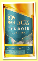 M&H 'Dead Sea' (57.4%, OB, APEX Terroir, Israel, 5,609 bottles, 2025) M&H 'Dead Sea' (57.4%, OB, APEX Terroir, Israel, 5,609 bottles, 2025)