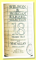 Macallan 18 yo 1975/1993 (54.4%, Wilson & Morgan, Barrel Selection, hogshead, cask #8880, 248 bottles) Macallan 18 yo 1975/1993 (54.4%, Wilson & Morgan, Barrel Selection, hogshead, cask #8880, 248 bottles)