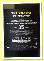 Mortlach 35 yo 1989/2025 (44.2%, Artist #15 by LMDW, The Dark Side of the Moon, 2nd fill sherry butt, cask #S-28607, 250 bottles) Mortlach 35 yo 1989/2025 (44.2%, Artist #15 by LMDW, The Dark Side of the Moon, 2nd fill sherry butt, cask #S-28607, 250 bottles)