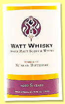 Nc’Nean 6 yo 2018/2024 (57.1%, Watt Whisky, STR cask, 282 bottles)