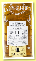 Orkney 11 yo 2013/2025 (63.6%, Lady of the Glen, 1st fill bourbon, cask #10001, 203 bottles) Orkney 11 yo 2013/2025 (63.6%, Lady of the Glen, 1st fill bourbon, cask #10001, 203 bottles)