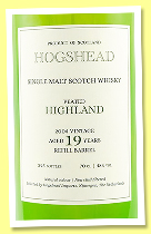 Peated Highland Single Malt 19 yo 2004/2023 (48%, Hogshead Imports, refill barrel) Peated Highland Single Malt 19 yo 2004/2023 (48%, Hogshead Imports, refill barrel)