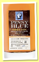 Penny Blue 15 yo 2009/2024 ‘Ex-Whisky’ (60%, OB, Mauritius, LMDW Foundations, cask #206, 94 bottles) Penny Blue 15 yo 2009/2024 ‘Ex-Whisky’ (60%, OB, Mauritius, LMDW Foundations, cask #206, 94 bottles)
