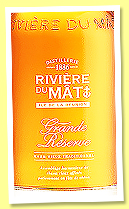 Rivière du Mât ‘Grande Réserve’ (40%, OB, La Réunion, +/-2024) Rivière du Mât ‘Grande Réserve’ (40%, OB, La Réunion, +/-2024)