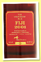 South Pacific Distillery 21 yo 2001/2023 (47.3%, The Colours of Rum, Fiji, cask #17, 222 bottles) South Pacific Distillery 21 yo 2001/2023 (47.3%, The Colours of Rum, Fiji, cask #17, 222 bottles)