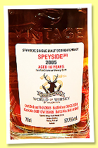 Speyside (M) 18 yo 2005/2024 (57.7%, Signatory Vintage for World of Whisky Waldhaus 25th Anniversary, 1st fill oloroso sherry butt, cask #17/A106#35, 642 bottles) Speyside (M) 18 yo 2005/2024 (57.7%, Signatory Vintage for World of Whisky Waldhaus 25th Anniversary, 1st fill oloroso sherry butt, cask #17/A106#35, 642 bottles)