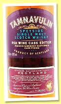 Tamnavulin ‘Red Wine Cask Edition – French Cabernet-Sauvignon Finish’ (40%, OB, +/-2021)