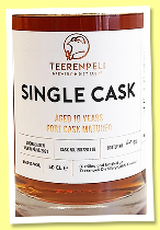 Teerenpeli 10 yo (58.5%, OB, Finland, Port cask, cask #19072011B, 379 bottles, 2021) Teerenpeli 10 yo (58.5%, OB, Finland, Port cask, cask #19072011B, 379 bottles, 2021)
