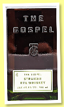 The Gospel Straight Rye Whisky (45%, OB, Australia, +/-2024) 