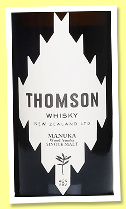 Thomson ‘Manuka Wood Smoke’ (46%, OB, New Zealand, +/-2025)