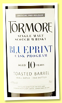 Tormore 10 yo ‘Toasted Barrels’ (48%, OB, Blueprint Cask Program, 1,500 bottles, 2025) Tormore 10 yo ‘Toasted Barrels’ (48%, OB, Blueprint Cask Program, 1,500 bottles, 2025)