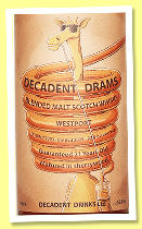 Westport 21 yo 2003/2025 (53%, Decadent Drams, sherry wood, 228 bottles) 