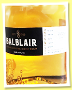 Balblair 2006/2022 (49.3%, OB, Distillery Only, refill bourbon barrel, cask #546) 