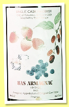 Bas-Armagnac 1963/2025 (45.8%, The Antelope, cask #DB1021, 73 bottles)