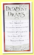 Bas-Armagnac 45 yo (43.4%, Decadent Drams, Decadent Drinks, 179 bottles, 2025) 