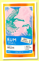 Belize 9 yo 2015/2025 (48%, The Rum Trail, Elixir Distillers, 2025)