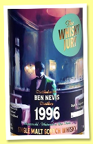 Ben Nevis 1996/2025 (45.7%, The Whisky Jury, refill hogshead, cask #1648, 260 bottles)