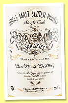 Ben Nevis 29 yo 1996/2025 (48.9%, Royal Mile Whiskies, cask #408, 227 bottles) Ben Nevis 29 yo 1996/2025 (48.9%, Royal Mile Whiskies, cask #408, 227 bottles)