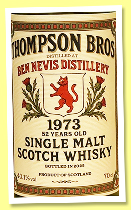 Ben Nevis 52 yo 1973/2025 (40.1%, Thompson Bros., two refill hogsheads) Ben Nevis 52 yo 1973/2025 (40.1%, Thompson Bros., two refill hogsheads)