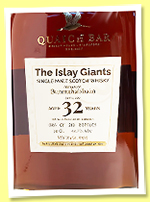 Bunnahabhain 32 yo 1989/2021 (44.7%, Quaich Bar, The Islay Giants, 1st fill oloroso sherry hogshead, 213 bottles)