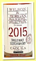 Caol Ila 10 yo 2015/2025 (57.1%, Wilson & Morgan, Barrel Selection, 100 proof, 1stfill oloroso sherry finish, casks #302640-41-42-43, 1055 bottles)