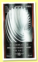 Caol Ila 13 yo 2011/2024 &lsquo;Wunderkammer&rsquo; (57.3%, Morisco Spirits, 1st fill oloroso, cask #58211, 307 bottles)