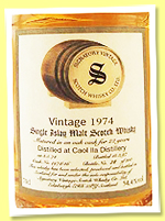 Caol Ila 22 yo 1974/1997 (54.4%, Signatory Vintage, cask #1974/46, 310 bottles) 