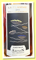 Ch&acirc;teau Arton 2015/2026 &lsquo;La Flamme&rsquo; (47.6%, OB, Haut-Armagnac) 
