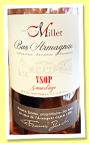 Ch&acirc;teau de Millet 5 yo &lsquo;VSOP&rsquo; (42%, OB, Bas Armagnac, +/-2025)