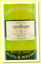 Clynelish 11 yo 1982/1994 (66.3%, Cadenhead, Authentic Collection, Meregali Import) Clynelish 11 yo 1982/1994 (66.3%, Cadenhead, Authentic Collection, Meregali Import)