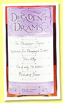 Cognac Hors d&rsquo;&Acirc;ge (47.8%, Decadent Drams, Fine champagne, 116 bottles)