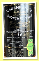 Cragganmore-Glenlivet 16 yo 1989/2005 (58.6%, Cadenhead, Authentic Collection, butt, 678 bottles) 
