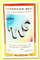 Dornoch 5 yo 2017/2023 (54.5%, OB for Whiskyfun’s 21st Anniversary, 1st fill bourbon octave, cask #49, 63 bottles) Dornoch 5 yo 2017/2023 (54.5%, OB for Whiskyfun’s 21st Anniversary, 1st fill bourbon octave, cask #49, 63 bottles)