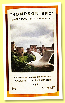 Dornoch 7 yo 2018/2025 (56.5%, OB, 1st fill bourbon octave, cask #111, 83 bottles) Dornoch 7 yo 2018/2025 (56.5%, OB, 1st fill bourbon octave, cask #111, 83 bottles)
