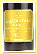 Foursquare 13 yo 2007/2021 (62.1%, The Colours of Rum, Barbados, No.10, cask #14, 328 bottles)