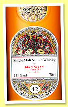 Glen Albyn 42 yo 1980/2023 (51.1%, Gordon & MacPhail, The Dram Takers, Book of Kells label, refill sherry puncheon, 75 bottles)