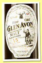 Glen Avon 15 yo (57%, Gordon & MacPhail for Sestante, +/-1985) Glen Avon 15 yo (57%, Gordon & MacPhail for Sestante, +/-1985)