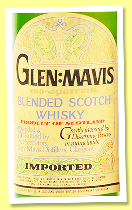 Glen Mavis (43%, OB, Italy, blended Scotch, +/-1970) Glen Mavis (43%, OB, Italy, blended Scotch, +/-1970)