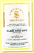 Glen Ord 11 yo 2012/2024 &lsquo;100 proof Edition 22&rsquo; (57.1%, Signatory Vintage, 1st fill bourbon barrel)