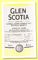 Glen Scotia 10 yo 2014/2025 (55.9%, The Whisky Exchange Whisky Show exclusive, 1st fill bourbon barrel, cask #1961, 226 bottles) Glen Scotia 10 yo 2014/2025 (55.9%, The Whisky Exchange Whisky Show exclusive, 1st fill bourbon barrel, cask #1961, 226 bottles)