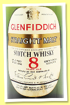 Glenfiddich 8 yo (43%, OB, &lsquo;Straight Malt&rsquo;, Gancia, Italy, +/-1970)