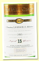 Laphroaig 'Laudable' 15 yo 1985/2000 (50%, Douglas Laing Old Malt Cask, 318 bottles)