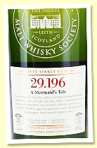 Laphroaig 21 yo 1995 (59.0%, Scotch Malt Whisky Society 29.196 &lsquo;A Mermaid&rsquo;s Tale&rsquo;, refill barrel, 192 bottles) 