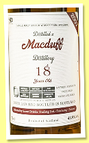 Macduff 18 yo 2007/2026 (48.9%, Scout Drinks, hogshead, cask #800220, 210 bottles)