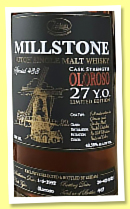 Millstone 27 yo 1998/2025 ‘Special #38’ (48.58%, OB, Netherlands, oloroso, 467 bottles) Millstone 27 yo 1998/2025 ‘Special #38’ (48.58%, OB, Netherlands, oloroso, 467 bottles)