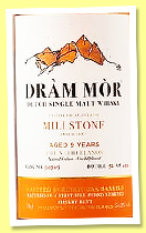 Millstone 9 yo 2016/2025 (54.2%, Dràm Mor, Netherlands, PX butt, cask #B0309, 688 bottles) Millstone 9 yo 2016/2025 (54.2%, Dràm Mor, Netherlands, PX butt, cask #B0309, 688 bottles)