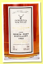 North Port 42 yo 1981/2024 (50.9%, Gordon & MacPhail, The Recollection Series #3, cask #2072, 132 bottles)