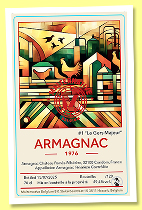 P&eacute;b&eacute;r&egrave;re 1976 &lsquo;Le Gers Majeur&rsquo; (49.6%, Malternative Belgium, T&eacute;nar&egrave;ze, cask #115, 120 bottles)