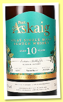 Port Askaig 10 yo 2014/2025 (57.8%, Elixir Distillers, for Kirsch Import, toasted barrel, cask #1033)